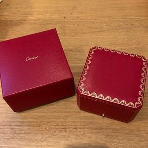 Cartier box with display box for Nail bracelet